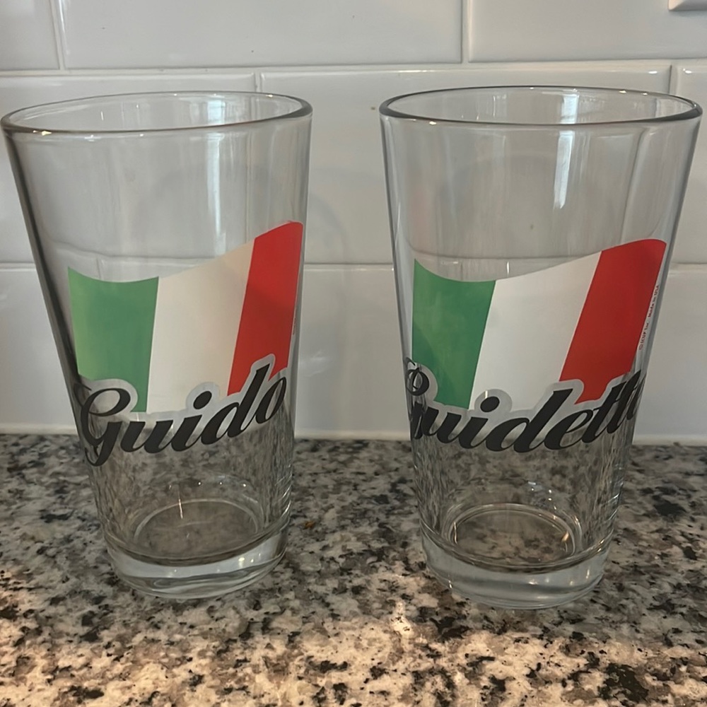 Guido & Guidette - Pint Glasses